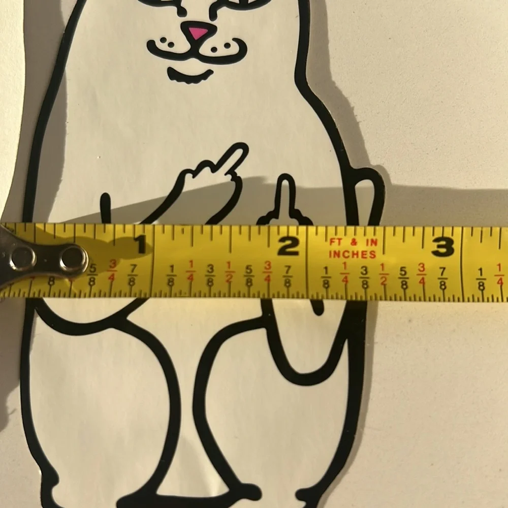 AUTHENTIC RIPNDIP NERMAL STICKERS - set of 3 - Picture 4 of 4